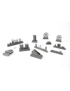 German WWI 7.58cm Leichter Minenwerfer n/A-all resin kit, 1/35 - CM... 2