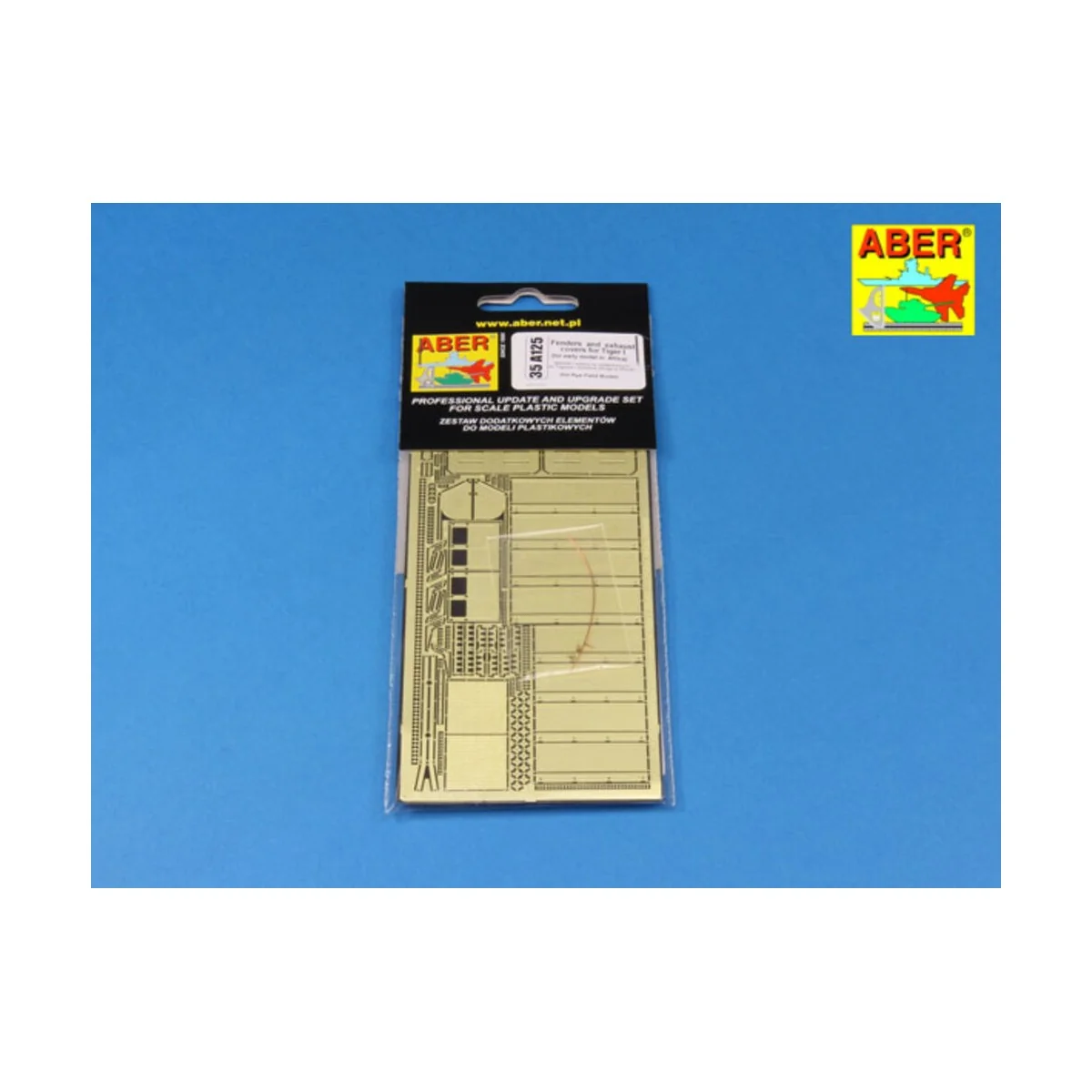 Fenders and exhaust covers for Tiger I (for early model in Africa) ...