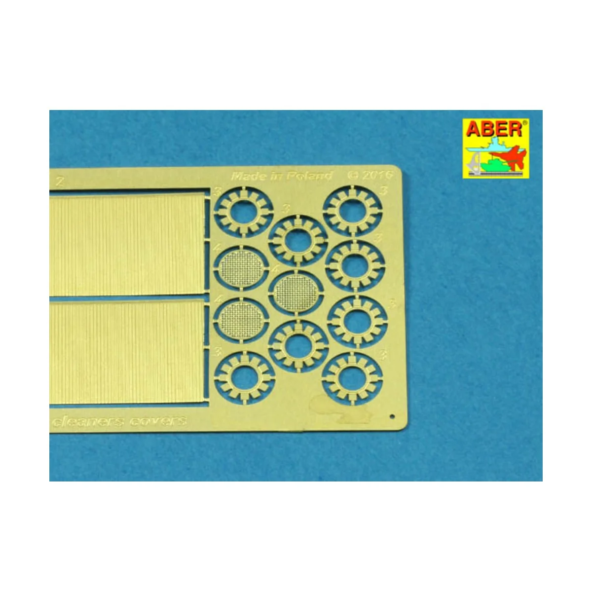 Feifel air cleaners tubes for early Tiger I, Ausf.E - Aber Models 3...