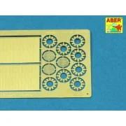 Feifel air cleaners tubes for early Tiger I, Ausf.E, 1/35 - Aber Mo... Feifel air cleaners tubes for early Tiger I, Ausf.E, 1/35 - Aber Mo...