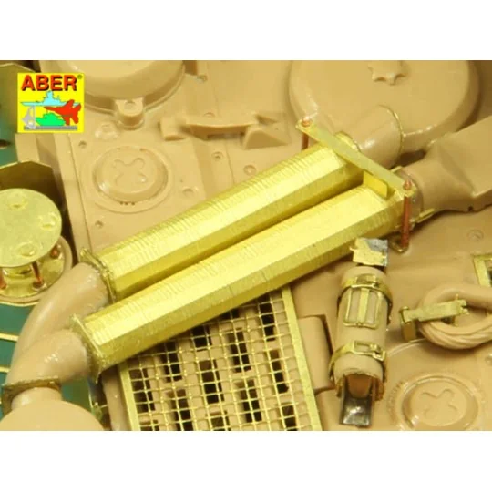Feifel air cleaners tubes for early Tiger I, Ausf.E - Aber Models 3...