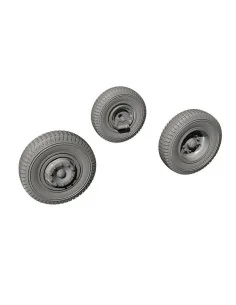 Meillerwagen"V-2 Transporter"-Wheels Set f. Special Armour kit, 1/7...