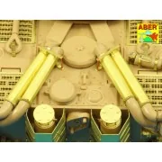 Feifel air cleaners tubes for early Tiger I, Ausf.E, 1/35 - Aber Mo... Feifel air cleaners tubes for early Tiger I, Ausf.E, 1/35 - Aber Mo...