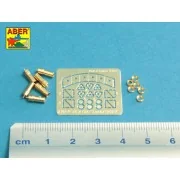 Soviet smoke Discharges system for BMP-1 902V Tucha with rack, 1/35... Soviet smoke Discharges system for BMP-1 902V Tucha with rack, 1/35...