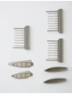 Bismarck 6 m Cutter 2pcs. f.TRU, 1/200 - CMK 129-NS015