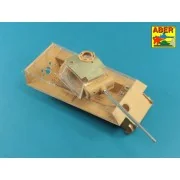 Panther G turret Anti-Aircraft additional Armour - Aber Models 35 A131