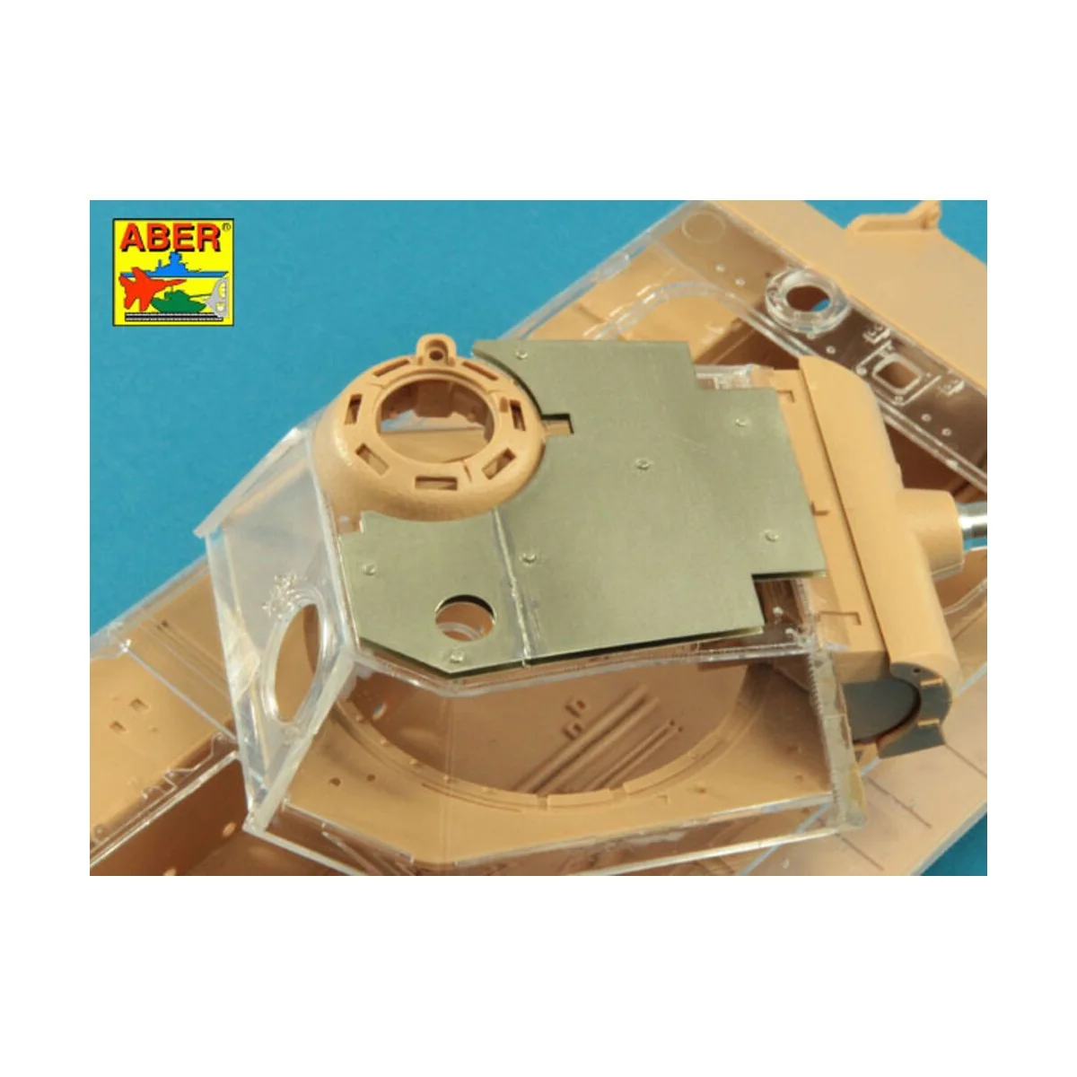 Panther G turret Anti-Aircraft additional Armour - Aber Models 35 A131