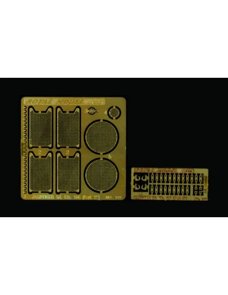 [NO_DESC] Jagdtiger part 2 (for Dragon kit), 1/35 - Royal Model RM119