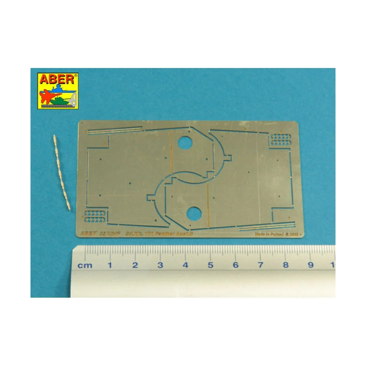 Panther G turret Anti-Aircraft additional Armour, 1/35 - Aber Model...