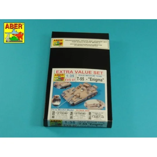 T-55 ENIGMA (Fit to MiniArt model), 1/35 - Aber Models 35 EVS-07 T-55 ENIGMA (Fit to MiniArt model), 1/35 - Aber Models 35 EVS-07