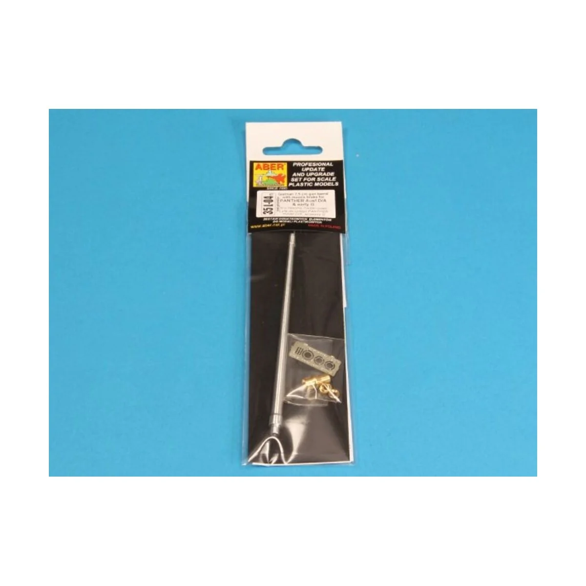 Panther barrel forAusf.A/D & early G, 1/35 - Aber Models 35 L-004N Panther barrel forAusf.A/D & early G, 1/35 - Aber Models 35 L-004N