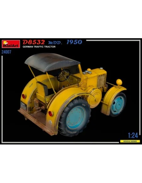 German Traffic Tractor D8532 Mod.1950, 1/24 - MiniArt 24007