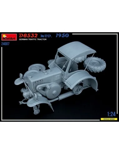 German Traffic Tractor D8532 Mod.1950, 1/24 - MiniArt 24007