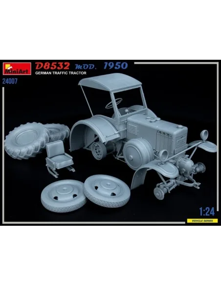 German Traffic Tractor D8532 Mod.1950, 1/24 - MiniArt 24007