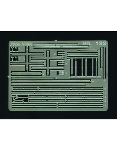 [NO_DESC] German jerrycans holder set, 1/35 - Royal Model RM133