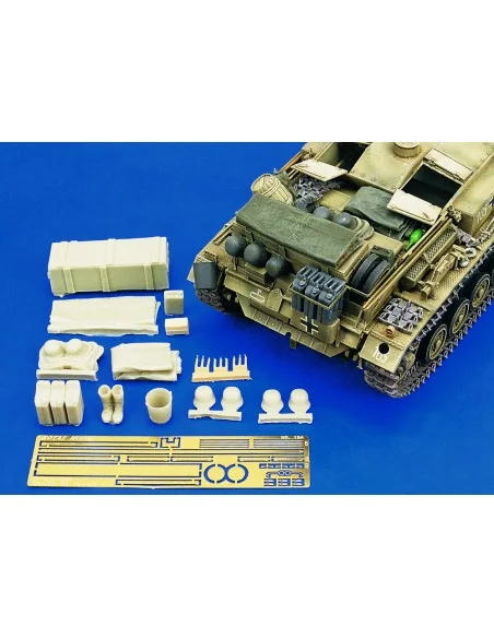 Stowage StuG D (Dragon kit, 1/35 - Royal Model RM134