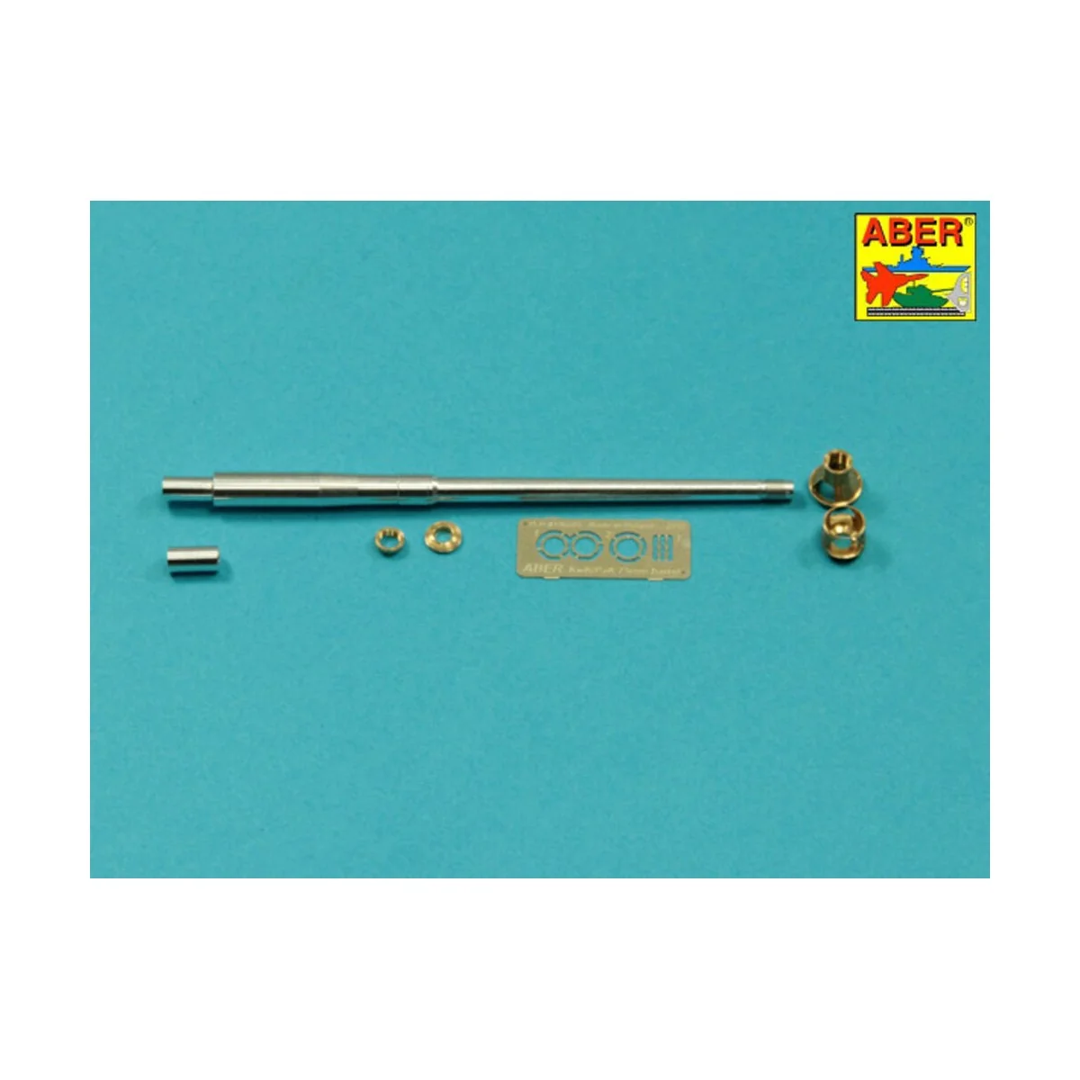 Pak 40/3 barrel with muzzle brake Marder III M - Aber Models 35 L-005N