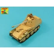 Pak 40/3 barrel with muzzle brake Marder III M, 1/35 - Aber Models ...