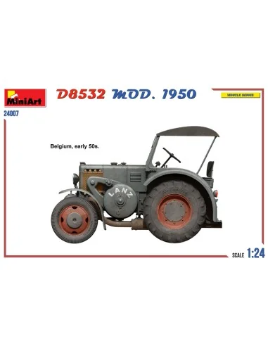 German Traffic Tractor D8532 Mod.1950, 1/24 - MiniArt 24007