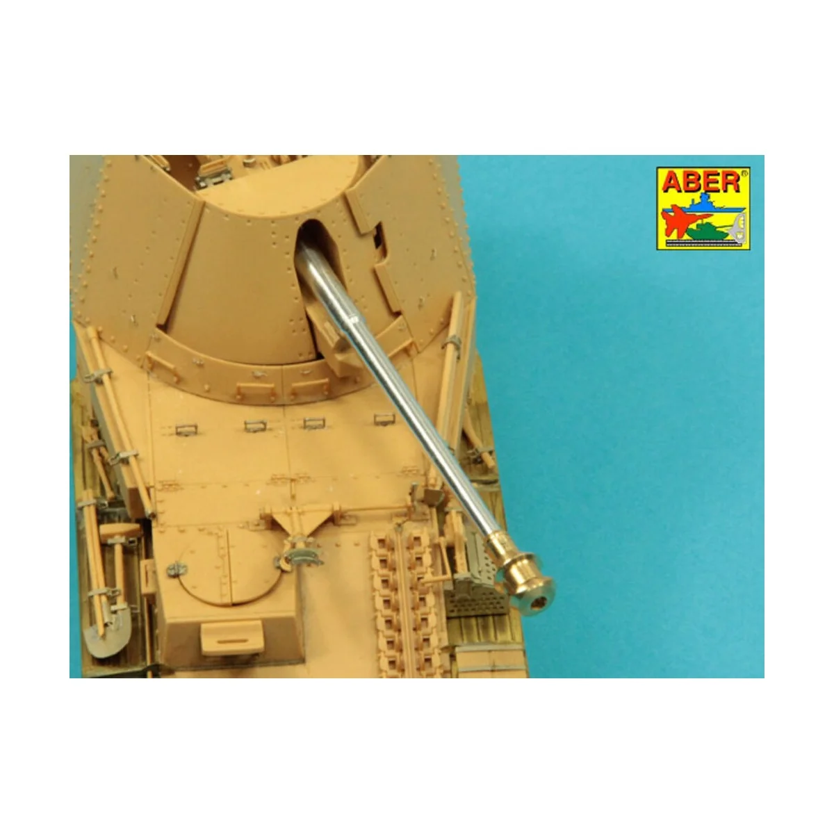 Pak 40/3 barrel with muzzle brake Marder III M, 1/35 - Aber Models ...