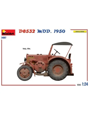 German Traffic Tractor D8532 Mod.1950, 1/24 - MiniArt 24007