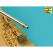 Pak 40/3 barrel with muzzle brake Marder III M, 1/35 - Aber Models ...