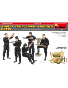 Soviet Tank Ammo-Loading Crew Set. Spec. Edition, 1/35 - MiniArt 35131