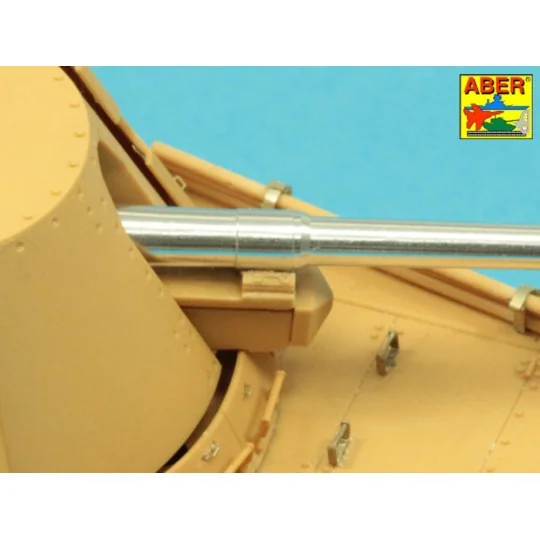 Pak 40/3 barrel with muzzle brake Marder III M - Aber Models 35 L-005N