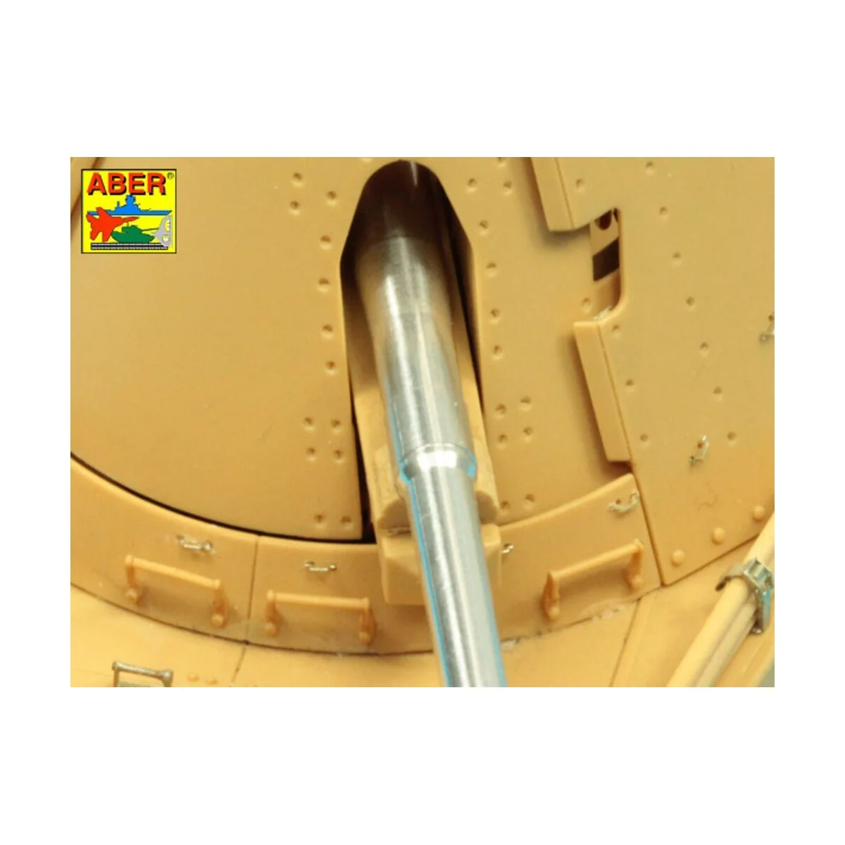 Pak 40/3 barrel with muzzle brake Marder III M - Aber Models 35 L-005N