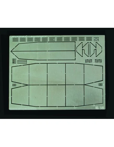 Armoured skirt Panzer IV/H/J (for Tamiya kit), 1/35 - Royal Model R...