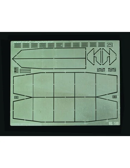 Armoured skirt Panzer IV/H/J (for Tamiya kit), 1/35 - Royal Model R...
