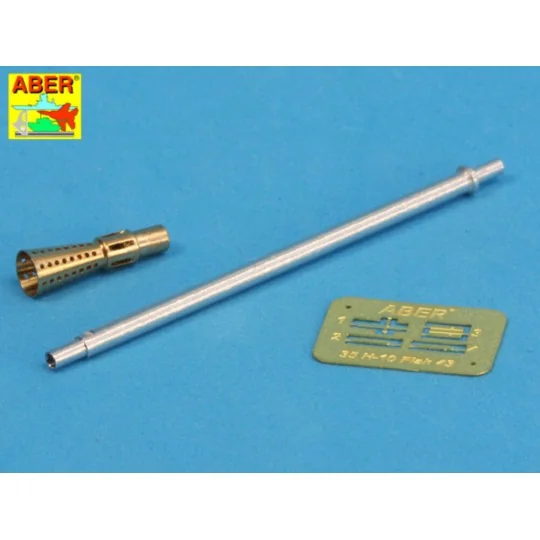 German 37mm Flak 43/1 L/60 Barrel, 1/35 - Aber Models 35 L-010N German 37mm Flak 43/1 L/60 Barrel, 1/35 - Aber Models 35 L-010N