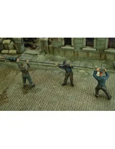 German tankers cleaning gun barrel - WWII, 1/35 - Royal Model RM166