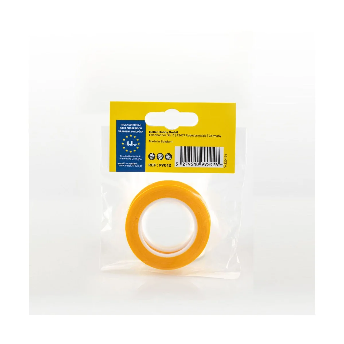 Masking tape 6 mm x 18 m (2 pieces) - Heller 99012