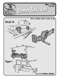 [NO_DESC] Jack with bracket, 1/35 - Royal Model RM176