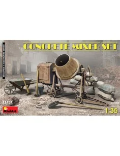 Concrete Mixer Set, 1/35 - MiniArt 35593