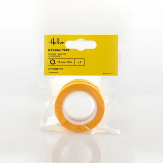 Masking tape 10 mm x 18 m (2 pieces) - Heller 99013