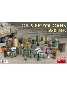 Oil & Petrol Cans 1930-40s, 1/35 - MiniArt 35595