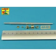 German 88mm Kwk 43/2 L/71 Tiger B Porsche-Turm Early Barrel, 1/35 -...