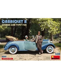 Cabriolet B German Car Type 170V, 1/35 - MiniArt 38018