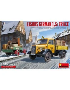 L1500S German 1, 5t Truck, 1/35 - MiniArt 38051