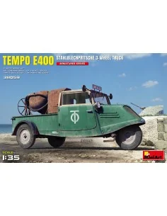 Tempo E400 StahlblechPritsche 3-Wheel Truck, 1/35 - MiniArt 38059