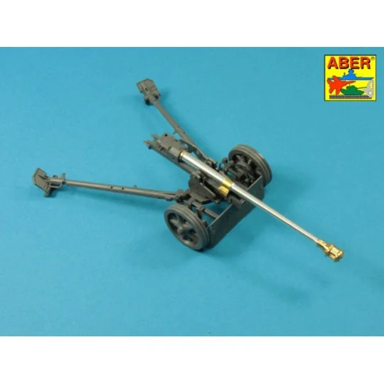 German 75 mm Barrel for PaK 40- Early model - Aber Models 35 L-019N