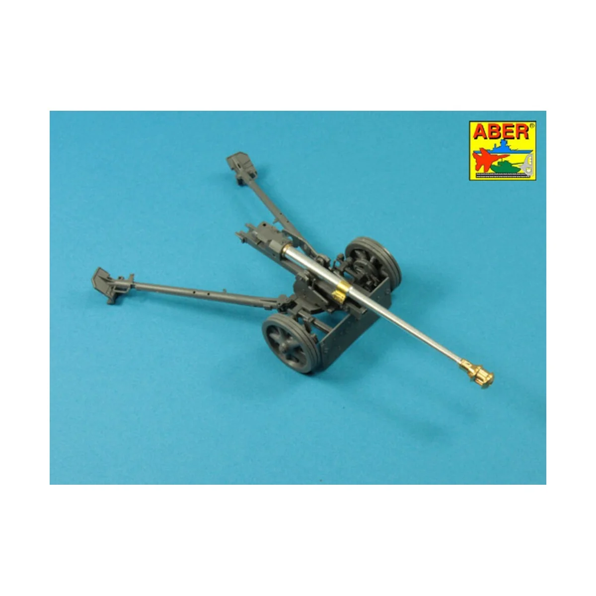 German 75 mm Barrel for PaK 40- Early model - Aber Models 35 L-019N