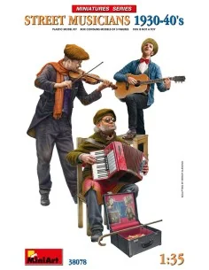 Street Musicians 1930-40's, 1/35 - MiniArt 38078