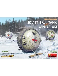 Soviet Ball Tank with Winter Ski. Interior Kit, 1/35 - MiniArt 40008