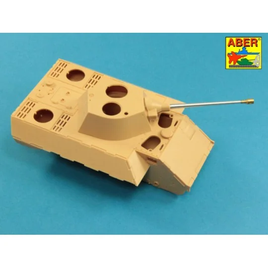 German 50mm KwK39/1 L/60 Barrelfor Sd.Kfz.234/2 PUMA, 1/35 - Aber M...