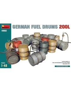 German Fuel Drums 200L, 1/48 - MiniArt 49002