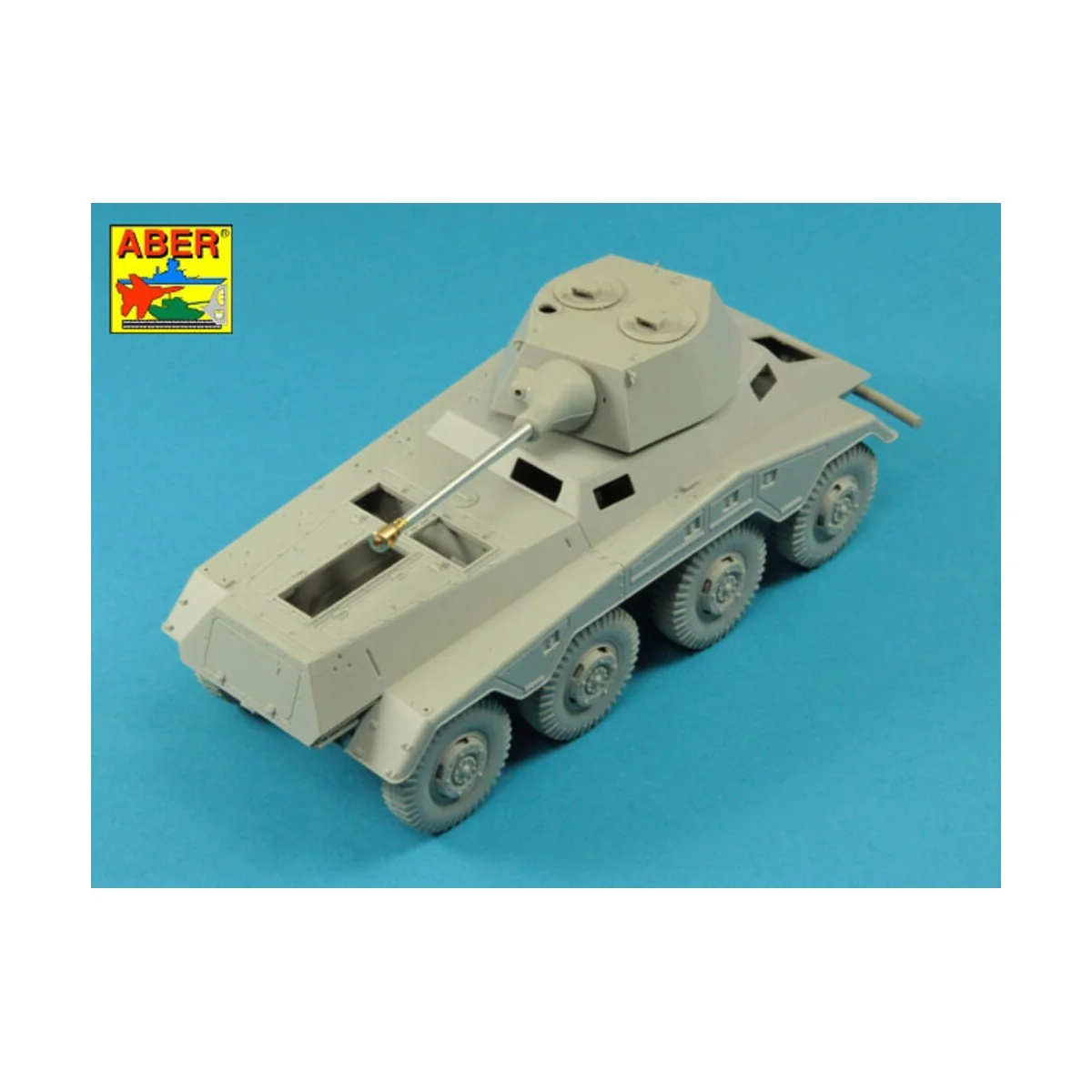 German 50mm KwK39/1 L/60 Barrelfor Sd.Kfz.234/2 PUMA - Aber Models ...