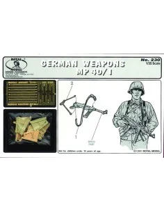 German weapons-MP40/1 (1/35 scale), 1/35 - Royal Model RM230
